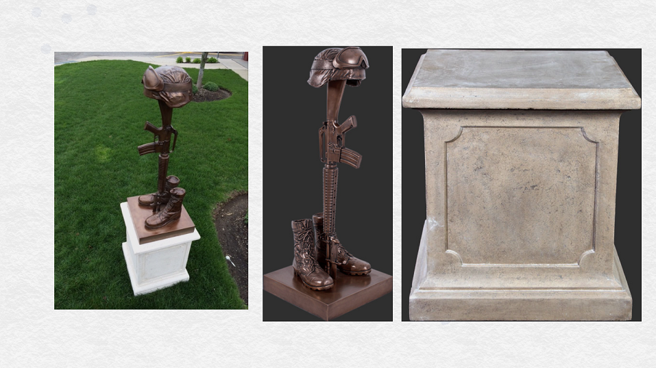 Fallen Soldier Battle Cross Memorial Fallen Soldier Battle Cross Memorial