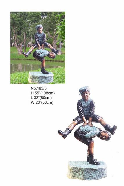 Bronze Leap Frog Boys Bronze Leap Frog Boys