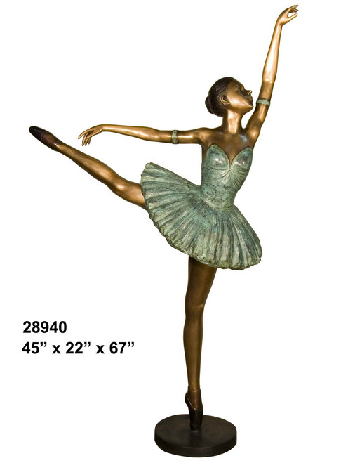 Bronze Dancing Ballerina Bronze Dancing Ballerina
