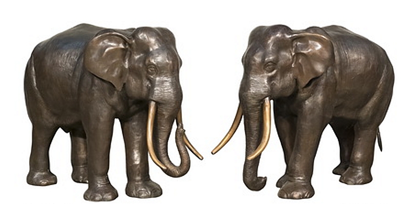 Bronze Small Elephant