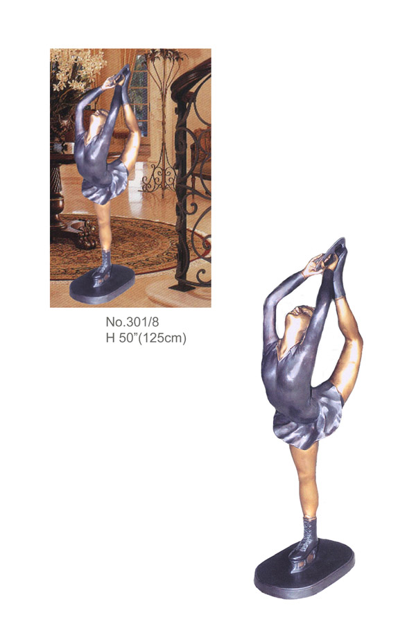 Girl Ice Skating 50" Girl Ice Skating 50"