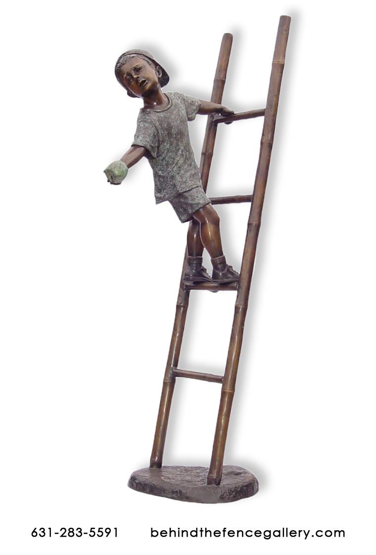 Boy on Ladder