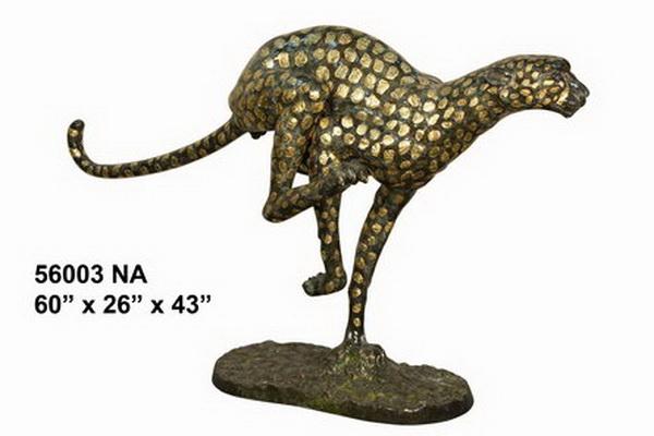 Bronze Leopard Statues  Bronze Leopard Statues