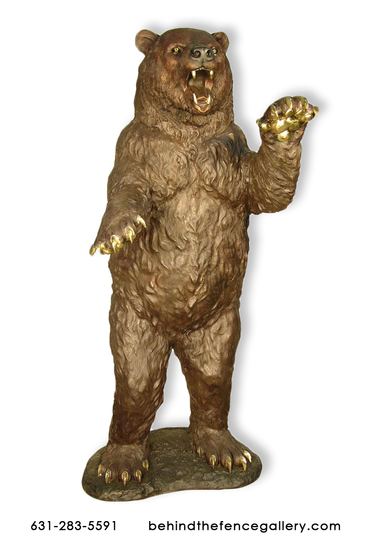 Bronze Kodiak Bear