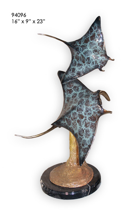 Bronze Special Patina Manta Ray Bronze Special Patina Manta Ray
