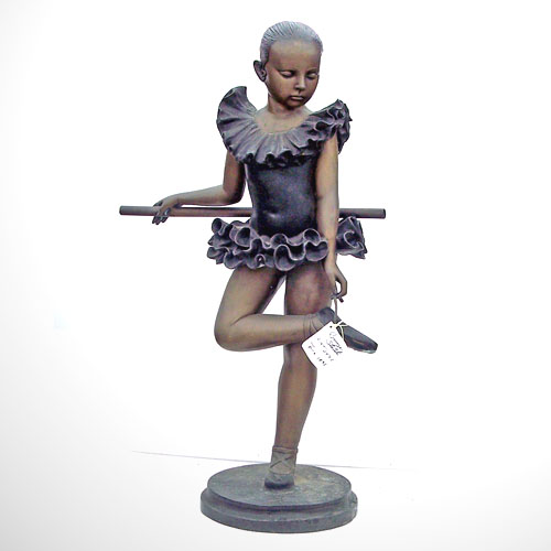 bronze ballerina