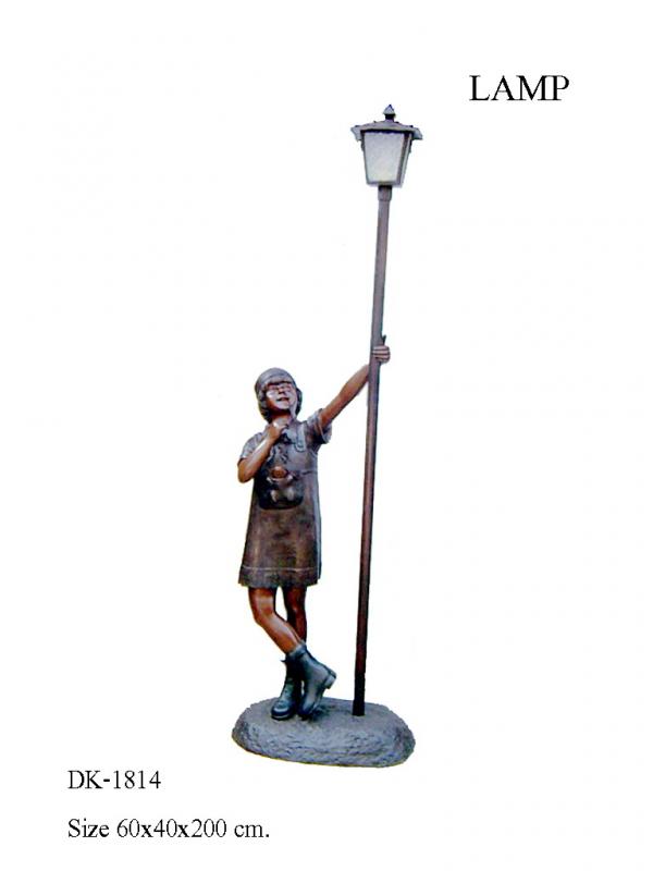 Girl with Lamp