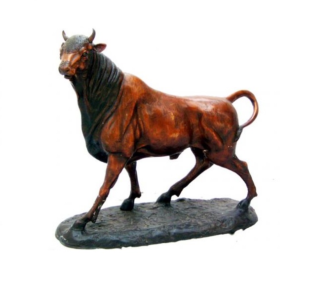 Bison/Bull on Marble Base  Bison/Bull on Marble Base