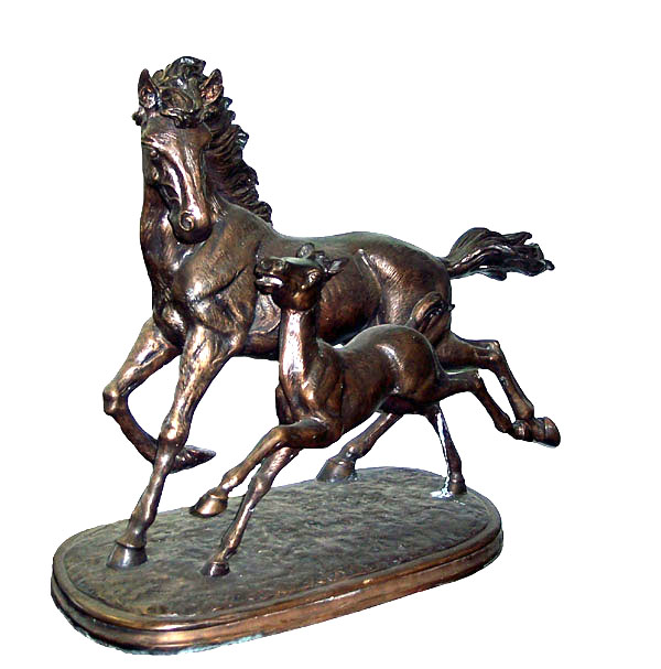 Mare With Colt
