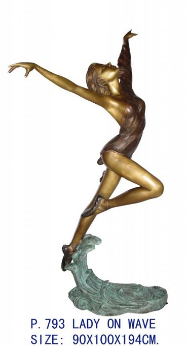 Lady on Wave Lady on Wave