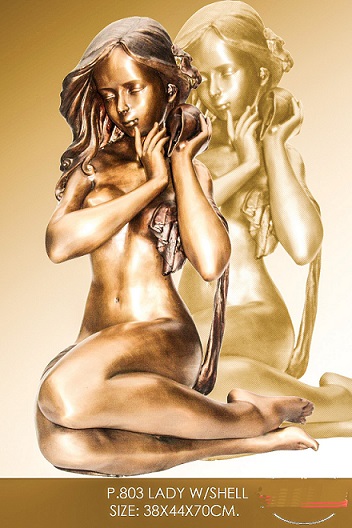 Sitting Lady with Shell Sitting Lady with Shell