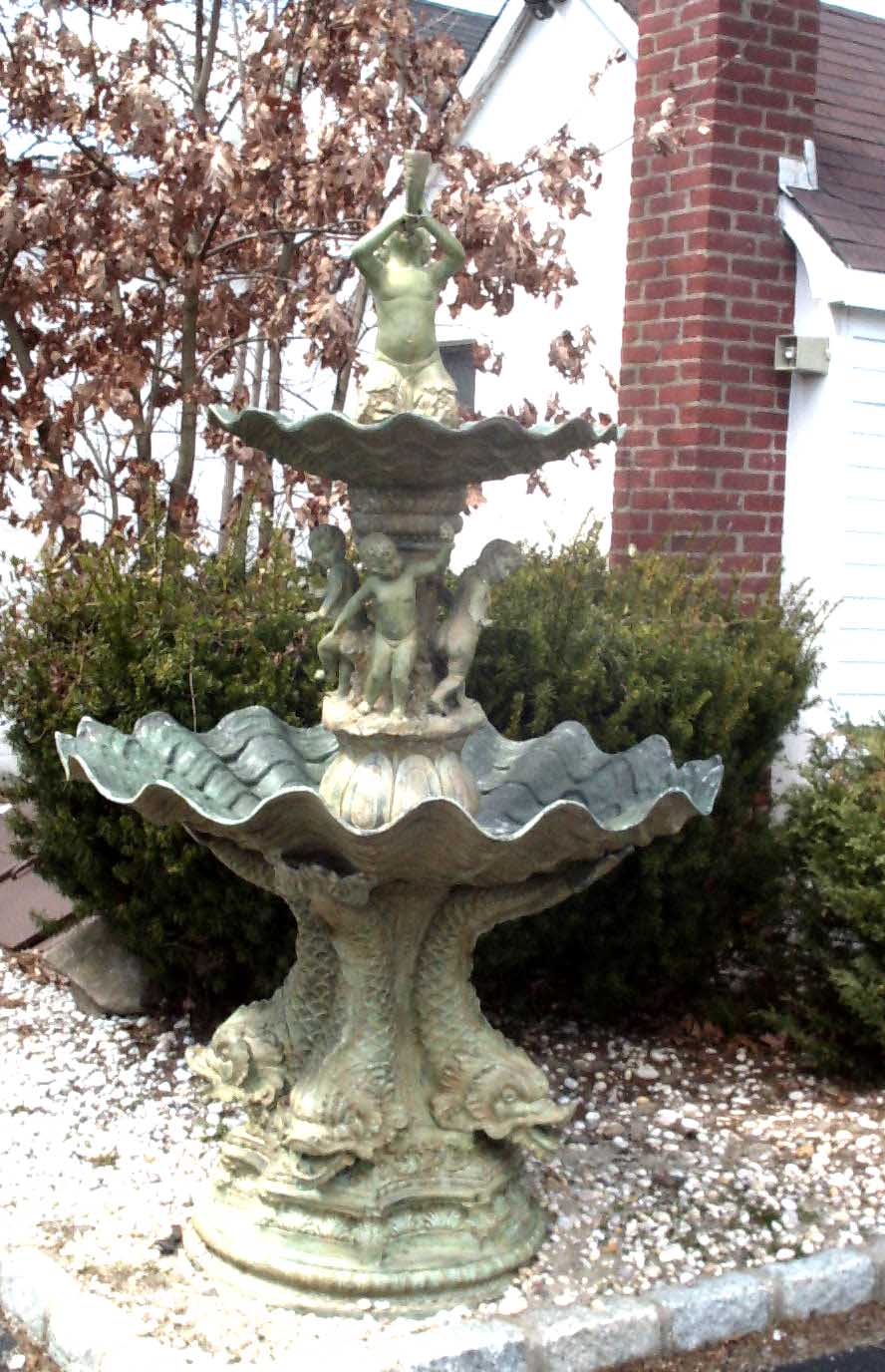 Bronze Boys Fountain