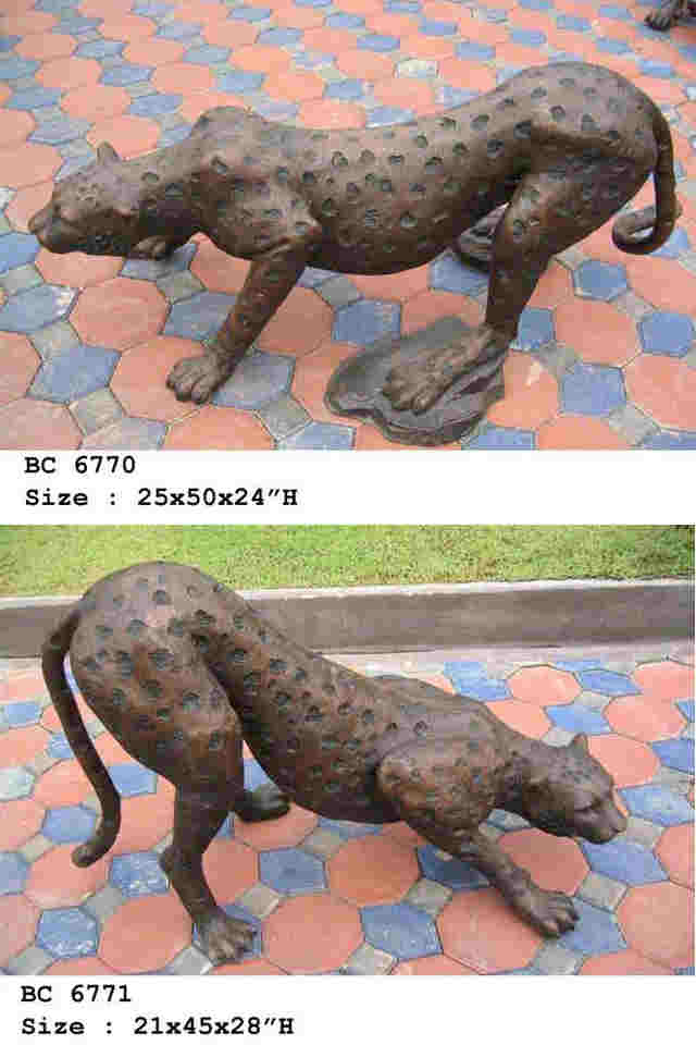 Bronze Cheetah ( each )