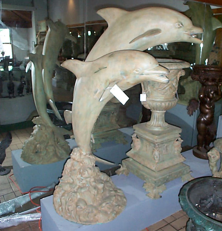 Two Dolphins Fountain