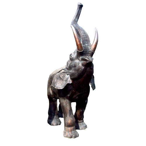 Bronze Elephant Fountain