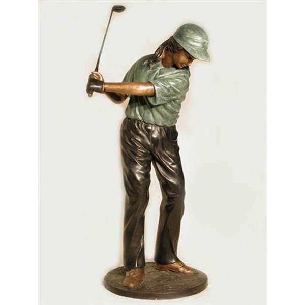 Bronze Lady Golfer Bronze Lady Golfer