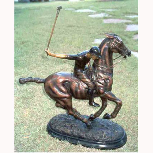 Bronze Polo Player