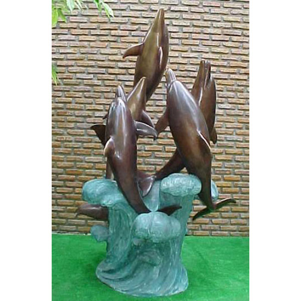 Bronze Dolphins