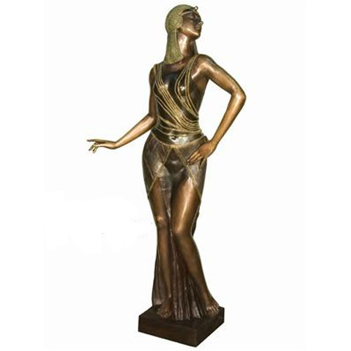 Bronze Costumed Dancer Bronze Costumed Dancer