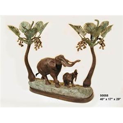 Bronze Elephant Oasis Table Bottom