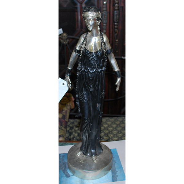 Bronze Flapper Girl Bronze Flapper Girl