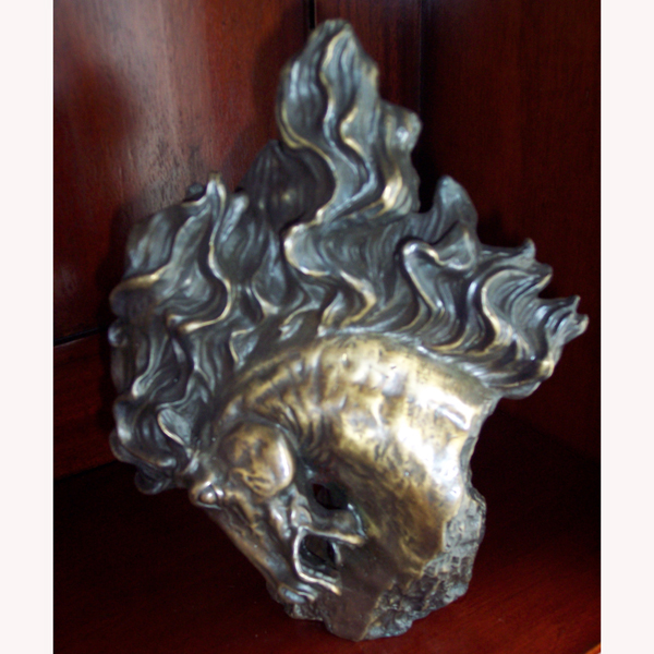 Bronze Horse Bust