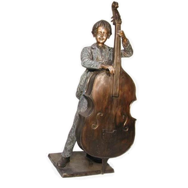 Bronze Boy with Cello Bronze Boy with Cello