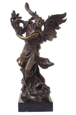 Bronze Male with Wings  Bronze Male with Wings