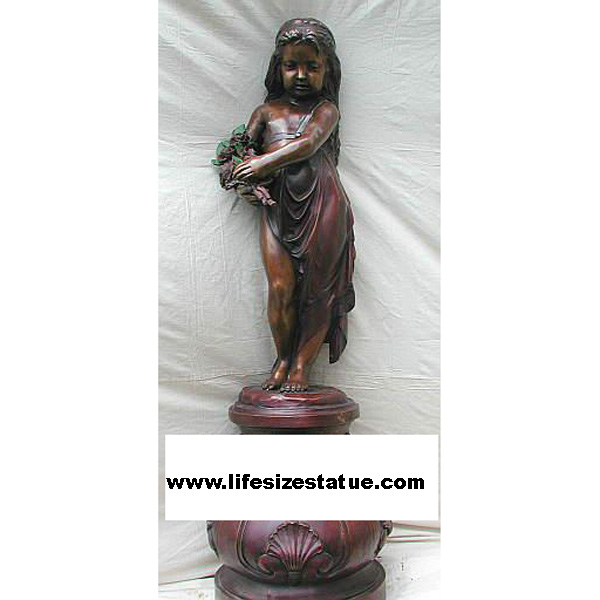 Bronze Four Seasons Children - Spring