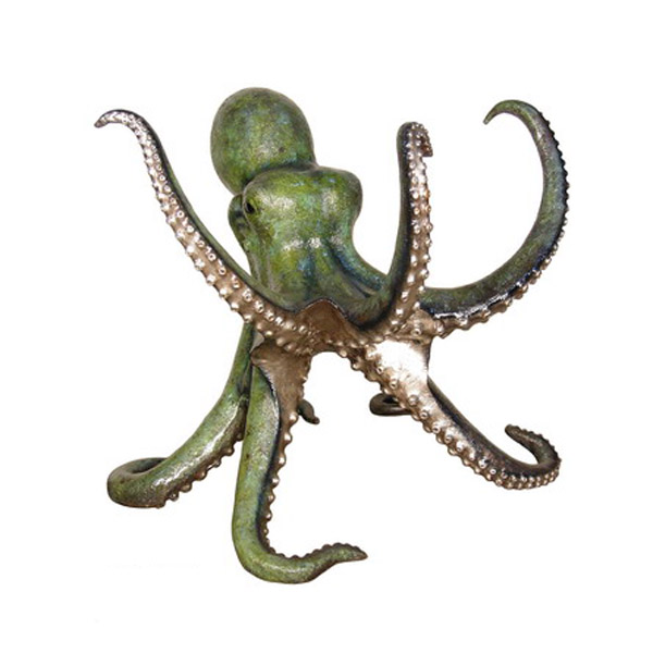 Bronze Octopus Fountain