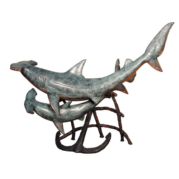 Bronze Hammerheads Fountain Bronze Hammerheads Fountain
