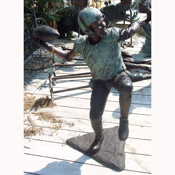 Bronze Football Player  Bronze Football Player