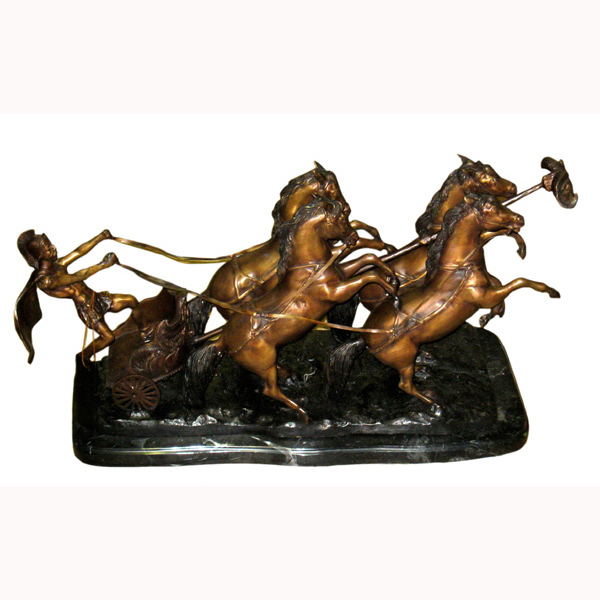 Bronze Chariot with Horse Bronze Chariot with Horse