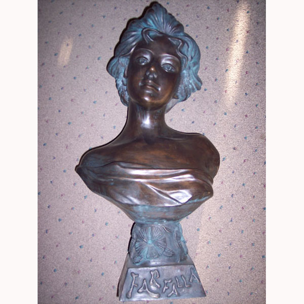 Bronze Bust of Female Bronze Bust of Female