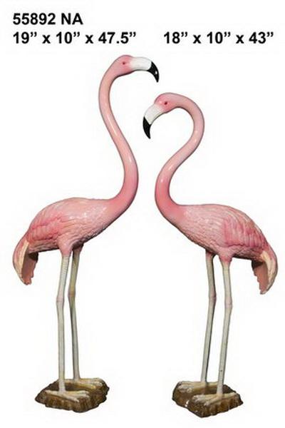 Bronze Flamingo Statue (pair) Bronze Flamingo Statue (pair)