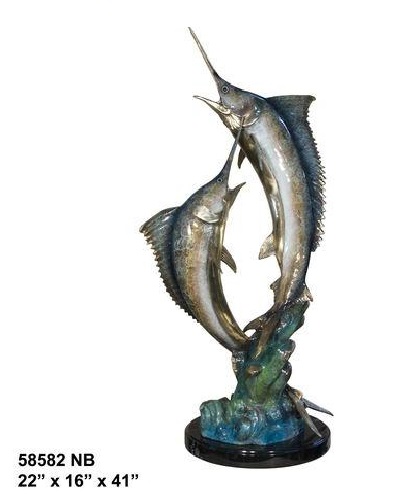 Bronze Twin Sword Fish Bronze Twin Sword Fish