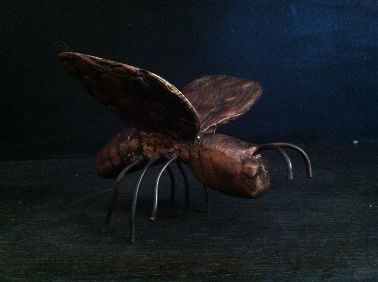 Bronze Bee Statuette Bronze Bee Statuette