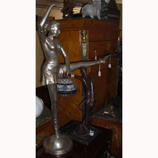 Bronze Nickel Finish Ballet Dancer Bronze Nickel Finish Ballet Dancer
